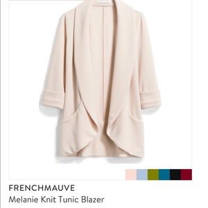 FrenchMauve Melanie Knit Tunic Blazer *NWT*